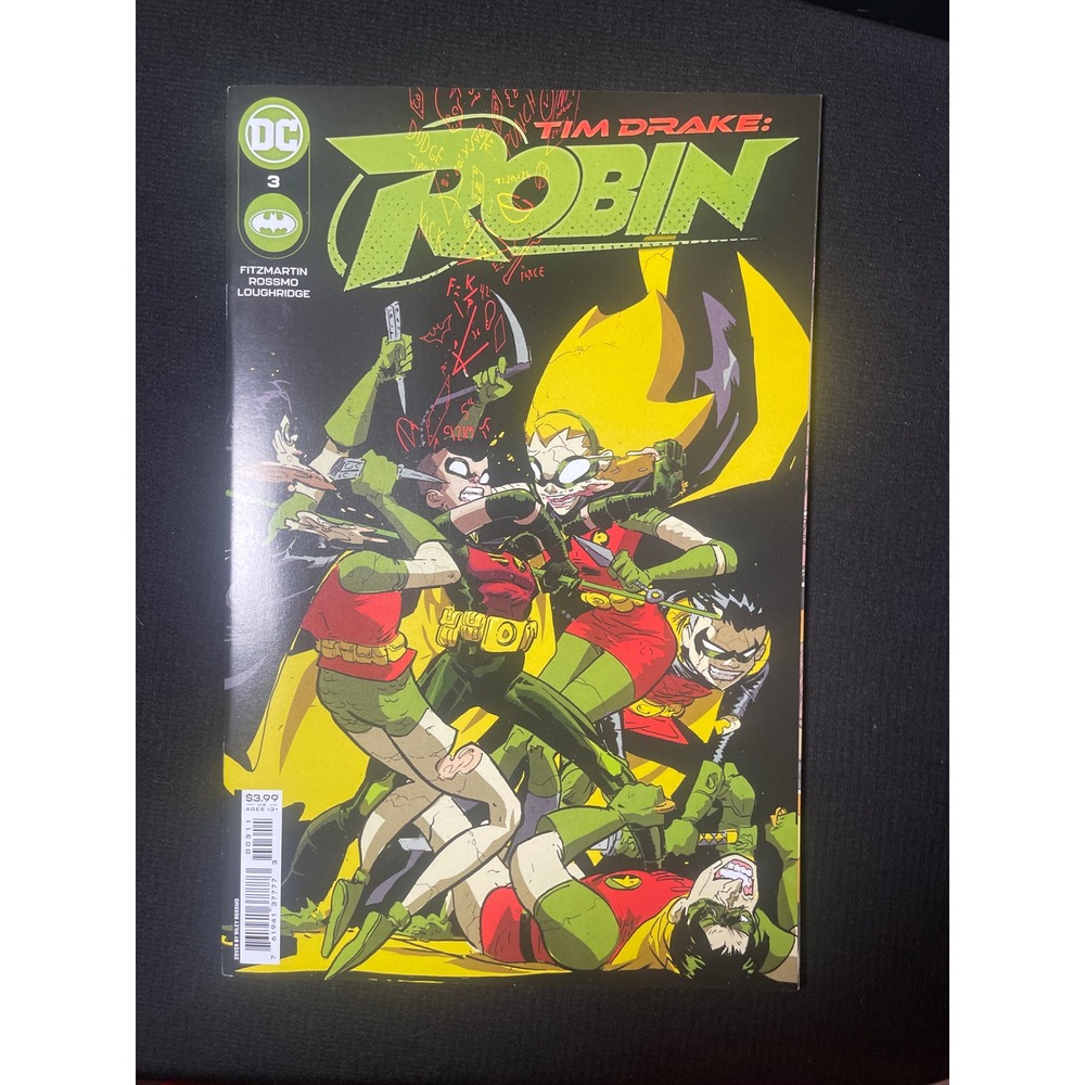 Tim Drake Robin 3 DC Comics 2021 Comic Book Cover Art